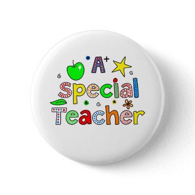 A Special Teacher Buttons by prawny