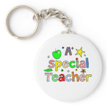 A Special Teacher Keychains