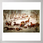 A Spill Out on the Snow Poster