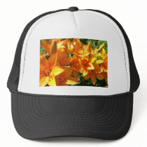 A Splash of Orange hats