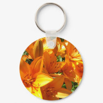 A Splash of Orange keychains