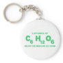 A Spoonful of C6H12O6 Helps the Medicine Go Down Key Chain