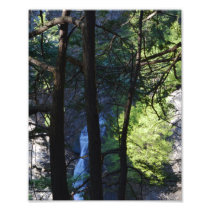 A Spring Afternoon By The Waterfalls. Photographic Print