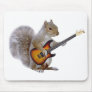 A Squirrel Playing Guitar Mouse Pad