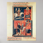 A stag hunt and a king posters