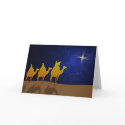 A star .. a star ... shining in the night card