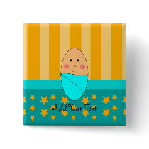 A Star Is Born Baby Boy Button buttons