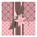 A Star is Born Girl Invitation Square