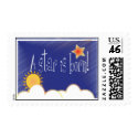 A star is born! stamp