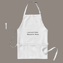 a startup in foods. its called Hummus for Hamas aprons