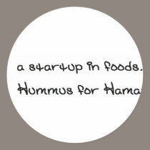 a startup in foods. its called Hummus for Hamas stickers