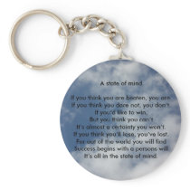 A State of Mind Key Chains