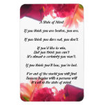 A State of Mind Poem Magnet