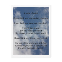 A State of Mind Postcard