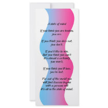 A state of mind rack cards