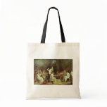 A Steam Bath By Chassériau Théodore (Best Quality) Canvas Bag