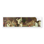 A Steam Bath By Chassériau Théodore (Best Quality) Bumper Sticker