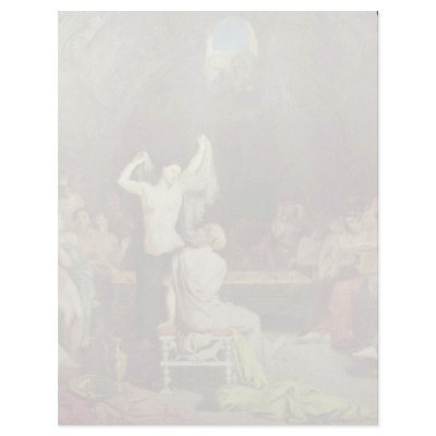 A Steam Bath By Chassériau Théodore (Best Quality) Letterhead Design by Artcollection