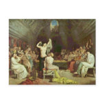 A Steam Bath By Chassériau Théodore (Best Quality) Postcard