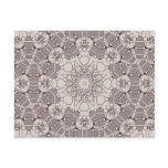 A Steampunk Mandala Diagram Post Card