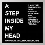 A Step Inside My Head Poster posters