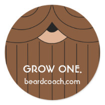 A Sticker Regarding Beard Growth