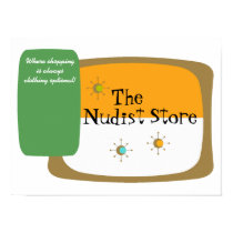 A store for nudists THE NUDIST STORE Poster