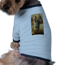 A Street Altar by Sir Lawrence Alma Tadema Doggie Shirt