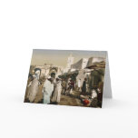 A street, Kairwan, Tunisia classic Photochrom Cards