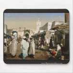A street, Kairwan, Tunisia classic Photochrom Mouse Pad