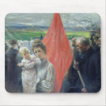 A Strike at Saint-Ouen, 1908 Mousepad