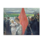 A Strike at Saint-Ouen, 1908 Post Card