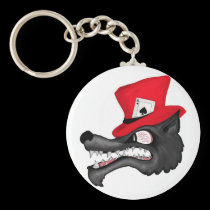 A Stroke of Luck  Lone Wolf Keychain keychains