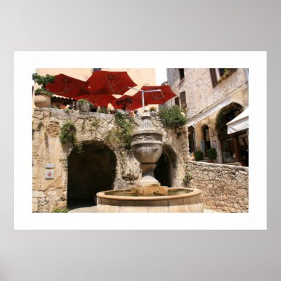 A Stroll Up La Rue Grande Poster by moonrisings