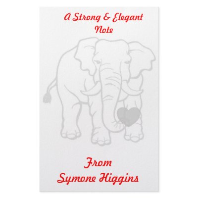 A Strong and Elegant Note with Custom Name Customized Stationery by puffy1913