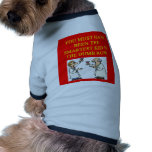 a stupid  insult pet tee