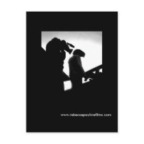 "a subtitled ending" movie postcard by rebeccapaulinefilms "a subtitled ending" movie postcard