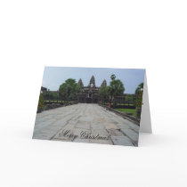A Subtle Angkor Wat Christmas cards