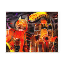 A sudamerican tale postcards