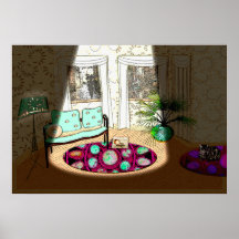 A Suddenly Empty Room (Fine Art Poster)
