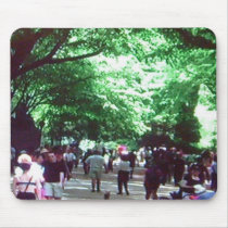 A summer day in Central Park, mousepad
