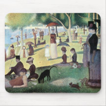 A Sunday Afternoon on La Grande Jatte by Seurat Mousepads