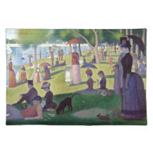 A Sunday Afternoon on La Grande Jatte by Seurat Placemats