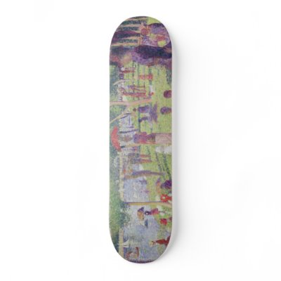 A Sunday Afternoon... Skateboard Decks by SkatingIsArt