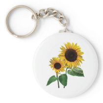A Sunflower Mommy's Love Keychain