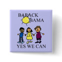 A SUNNY DAY WITH OBAMA buttons by lunadaisy A SUNNY DAY WITH OBAMA buttons