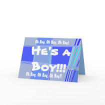 a super boy baby card