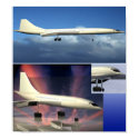 A Supersonic Airliner posters