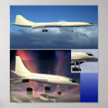 A Supersonic Airliner posters