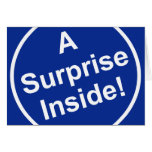 A Surprise Inside Greeting Cards